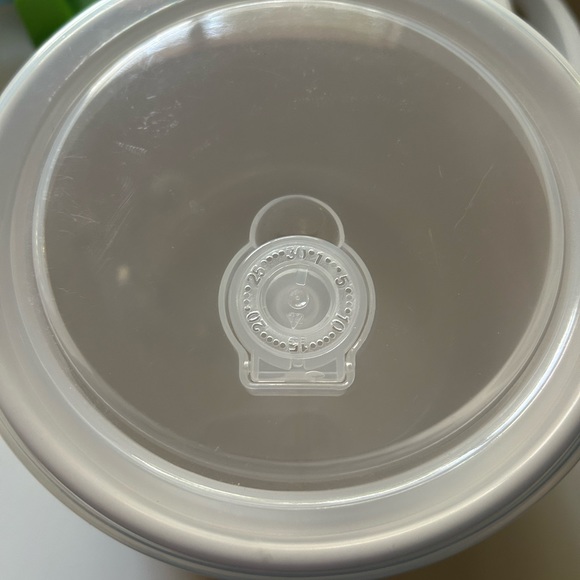 Rae Dunn White Veggies Bowl with Lid - Picture 4 of 5